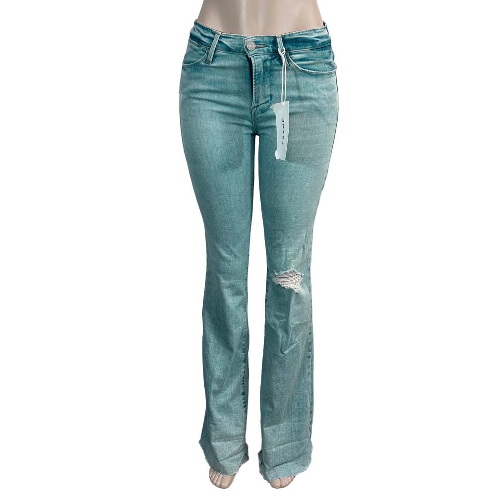 Frame high flare jeans, size 26, NWT